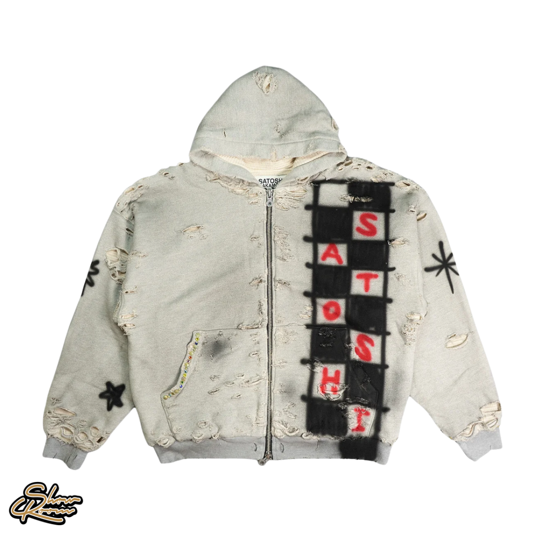 Satoshi Nakamoto Get What I Want Zip Up 