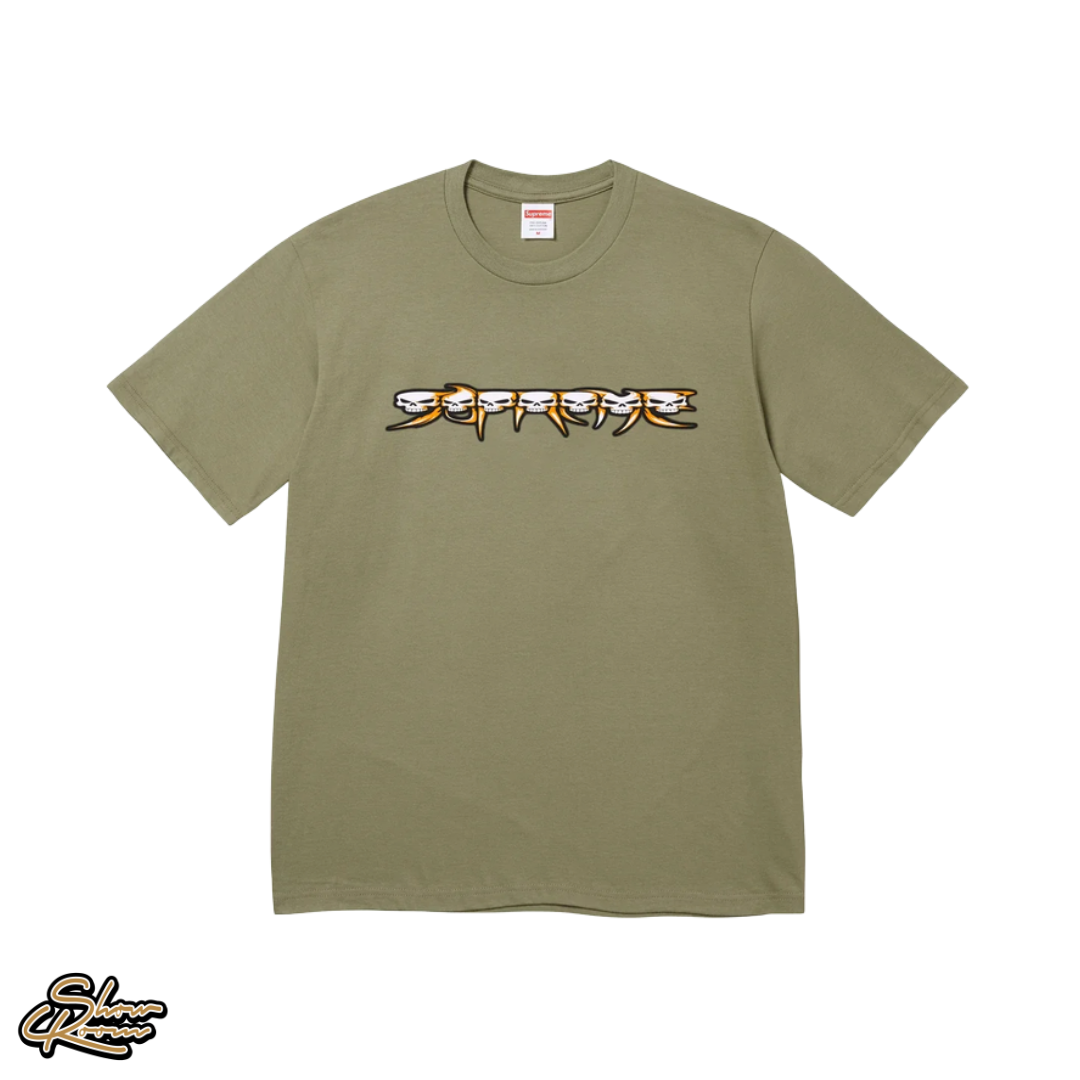 Supreme Skulls Spellout Tee 