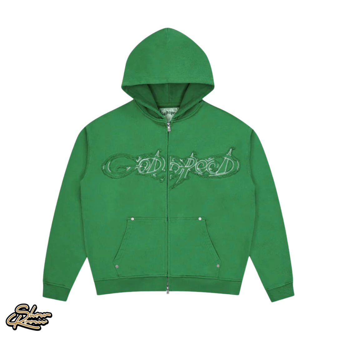 Godspeed Raw Import Zip Up Hoodie 