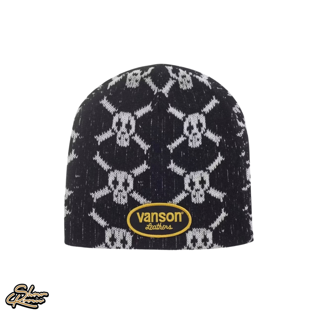 Supreme Vanson Leathers Skull Beanie 
