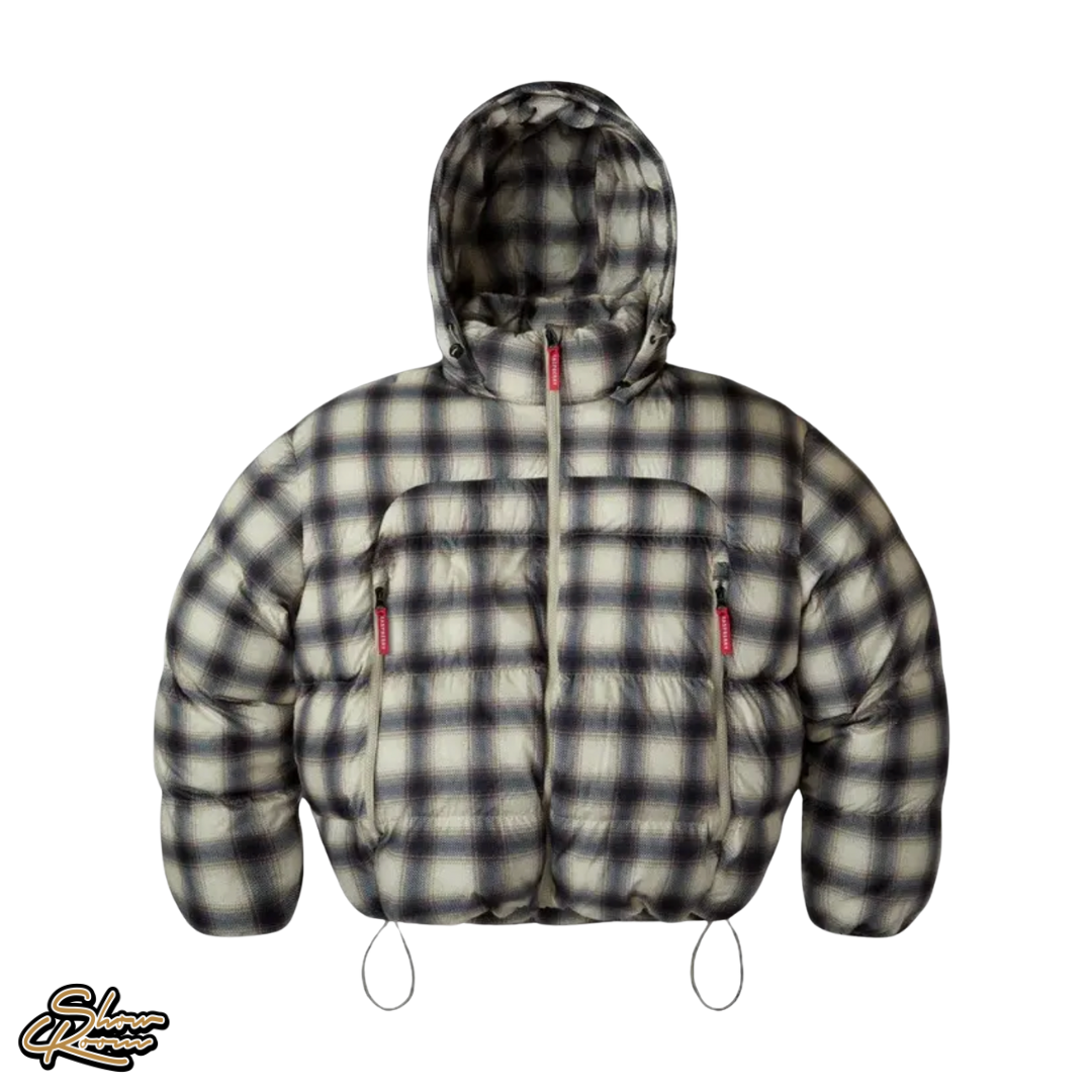 GV Gallery Raspberry Hills Plaid Puffer 