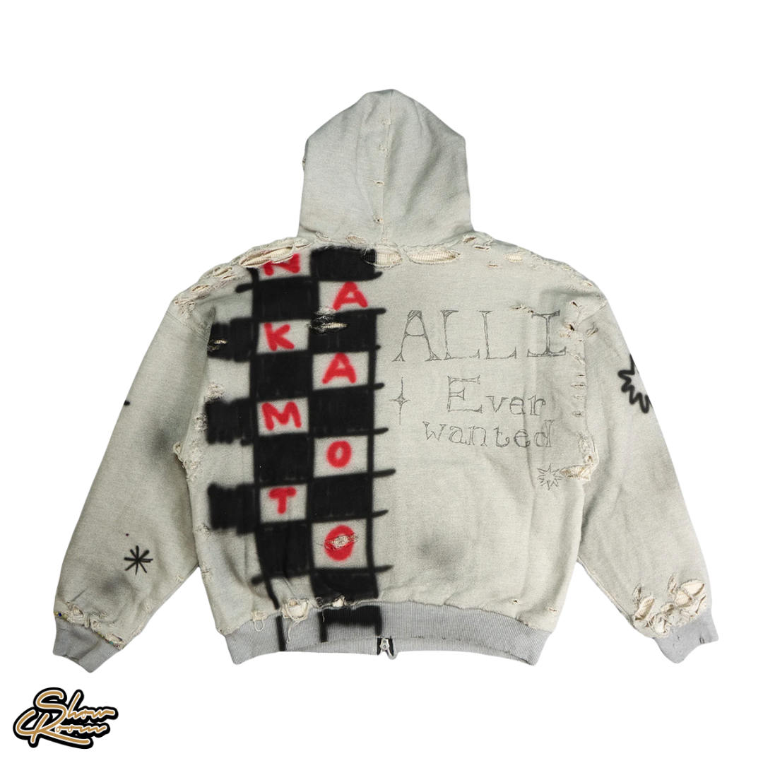 Satoshi Nakamoto Get What I Want Zip Up 