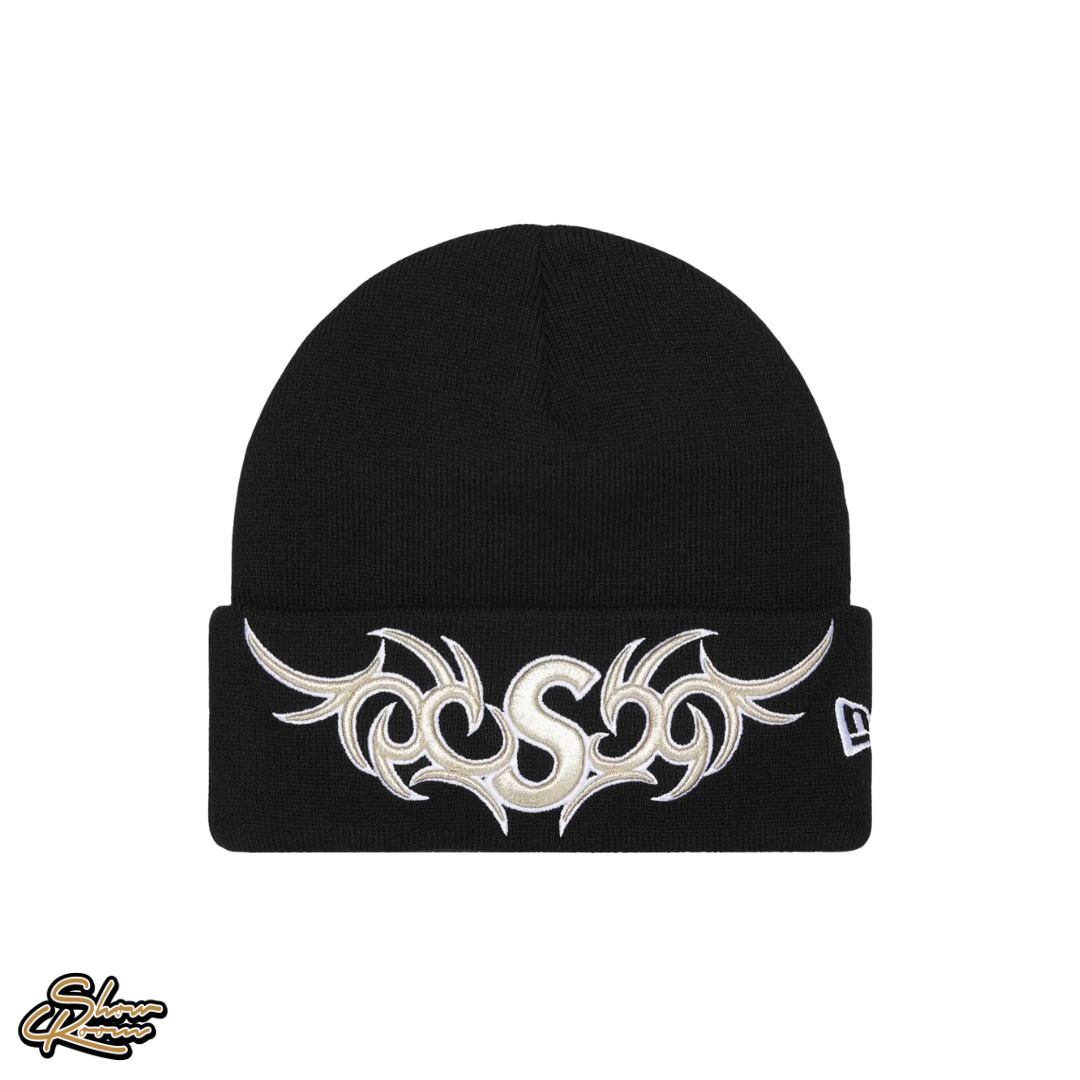 Supreme New Era Tribal S Logo Beanie 