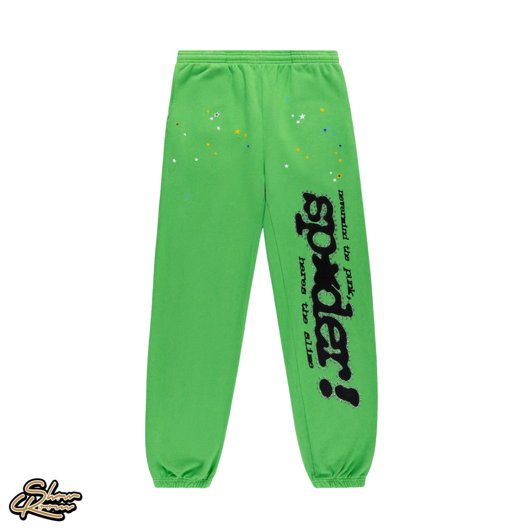 Sp5der Punk V2 Rhinestone Sweatpant 