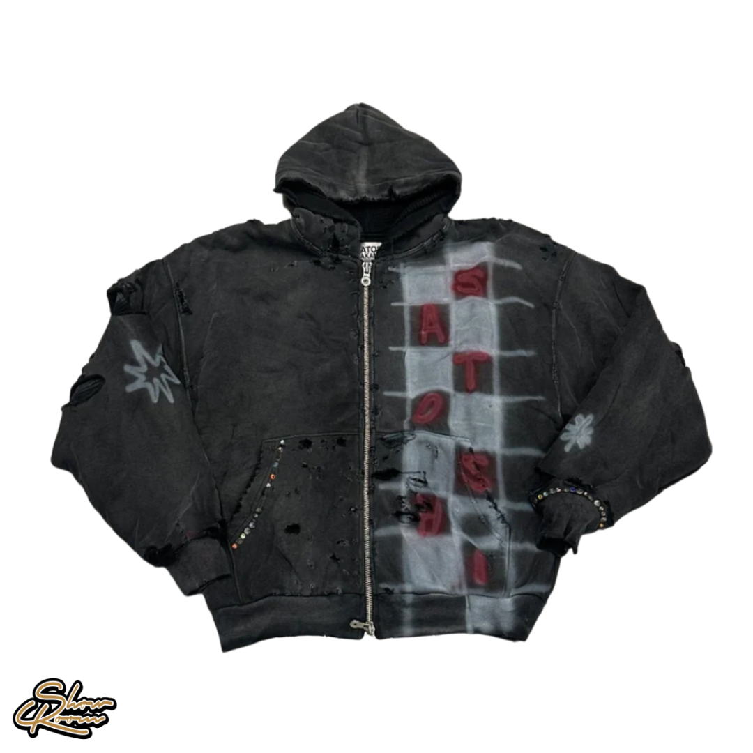 Satoshi Nakamoto Get What I Want Zip Up 