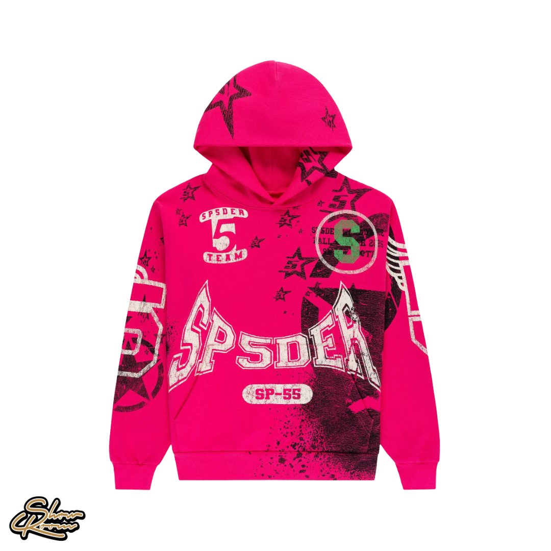 Sp5der Stencil Hoodie 