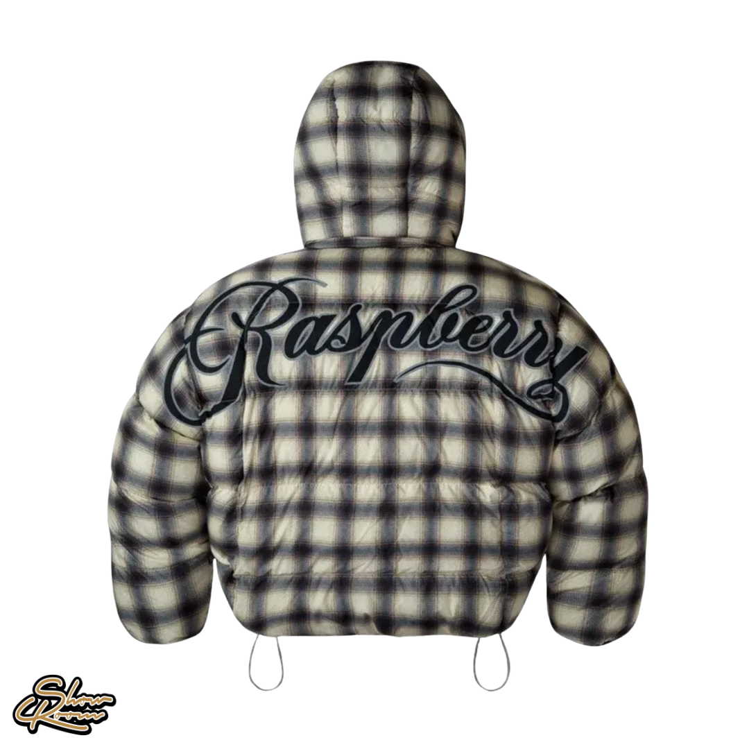 GV Gallery Raspberry Hills Plaid Puffer 