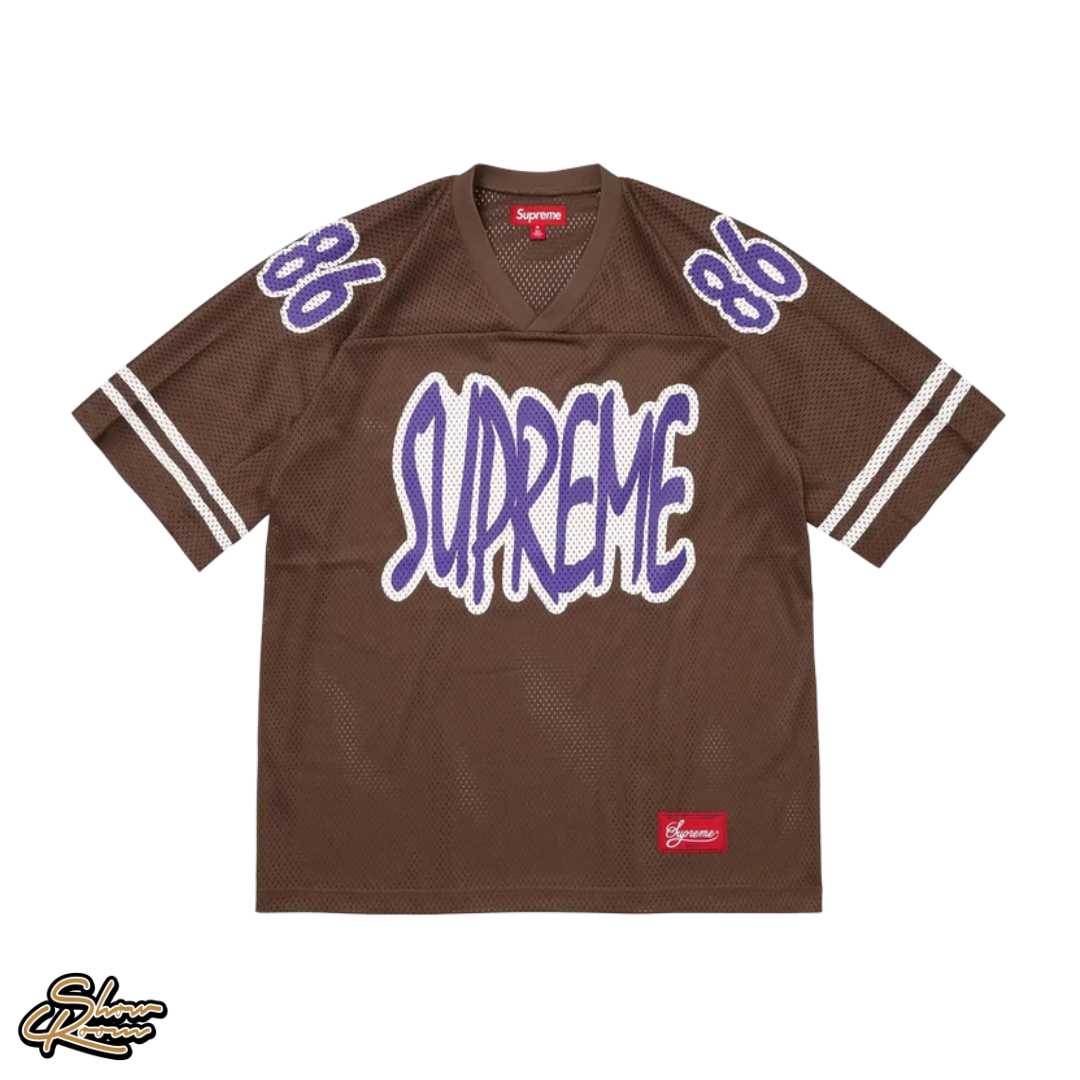 Supreme Reflective Football Jersey 