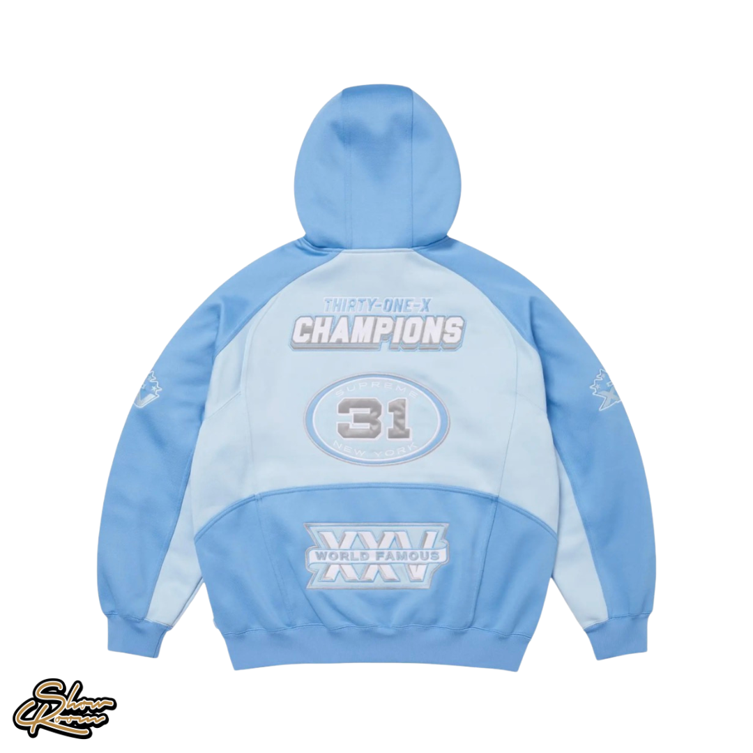 Supreme Football Zip Up Hoodie 