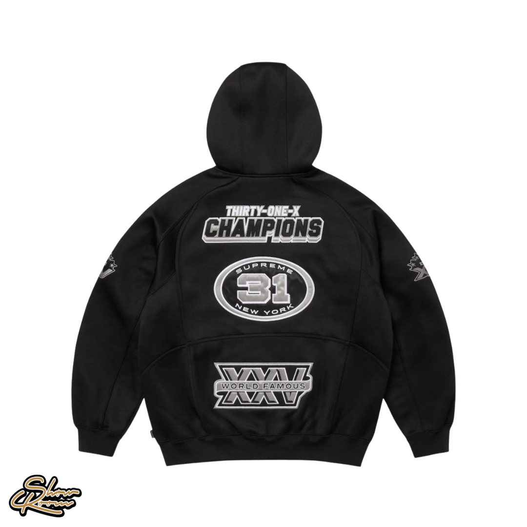Supreme Football Zip Up Hoodie 