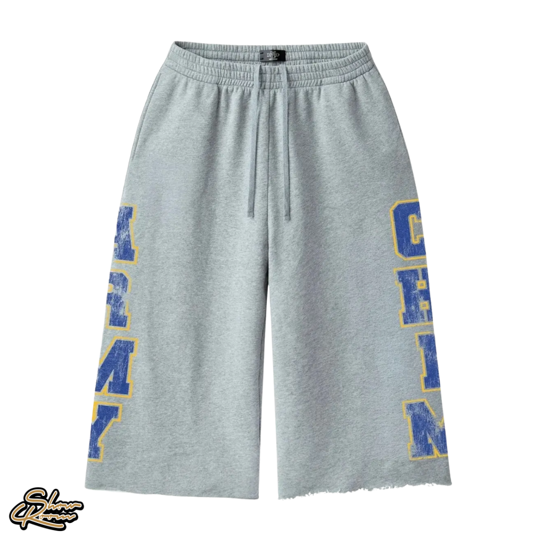 HMDD Grey Army 3/4 Sweatshort 