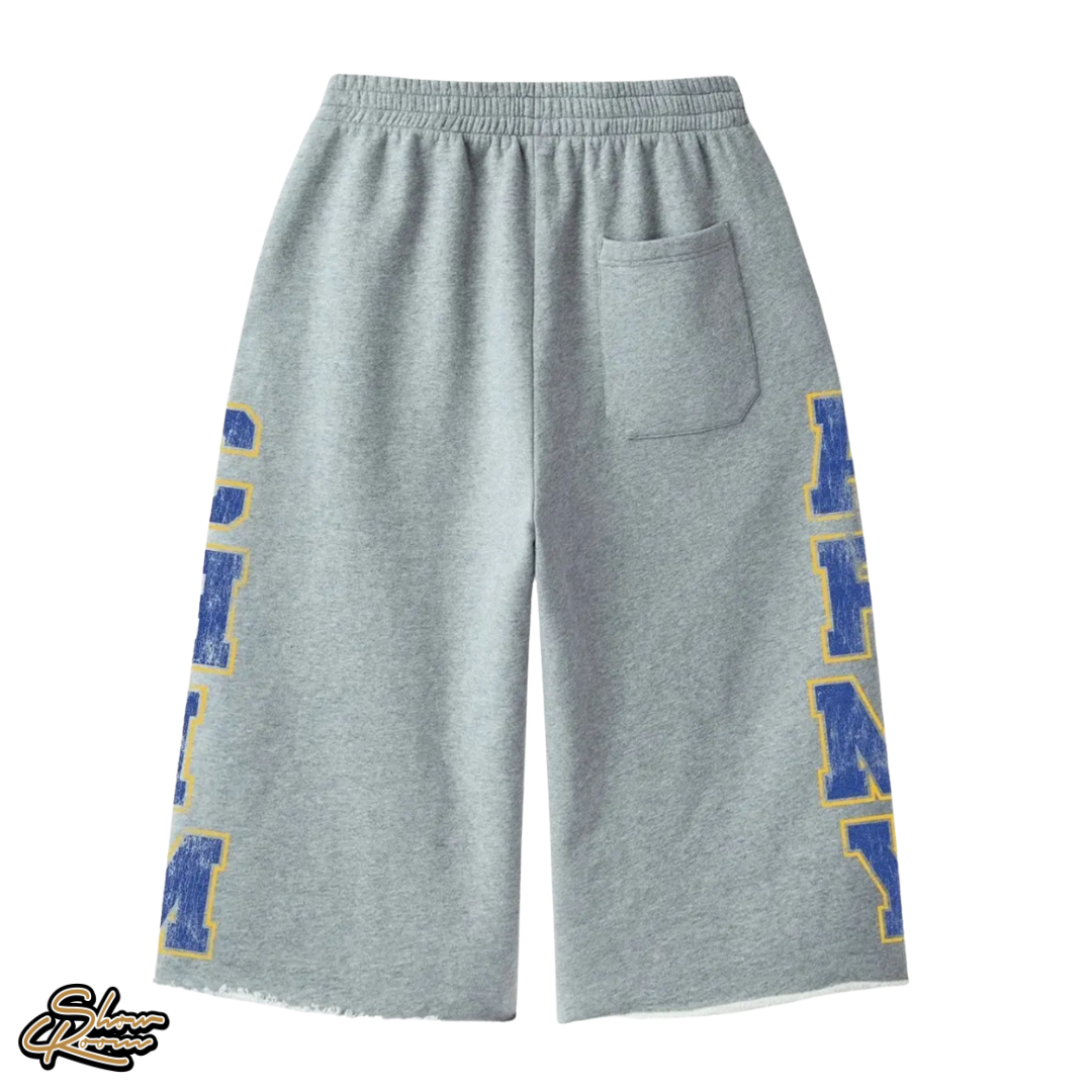 HMDD Grey Army 3/4 Sweatshort 