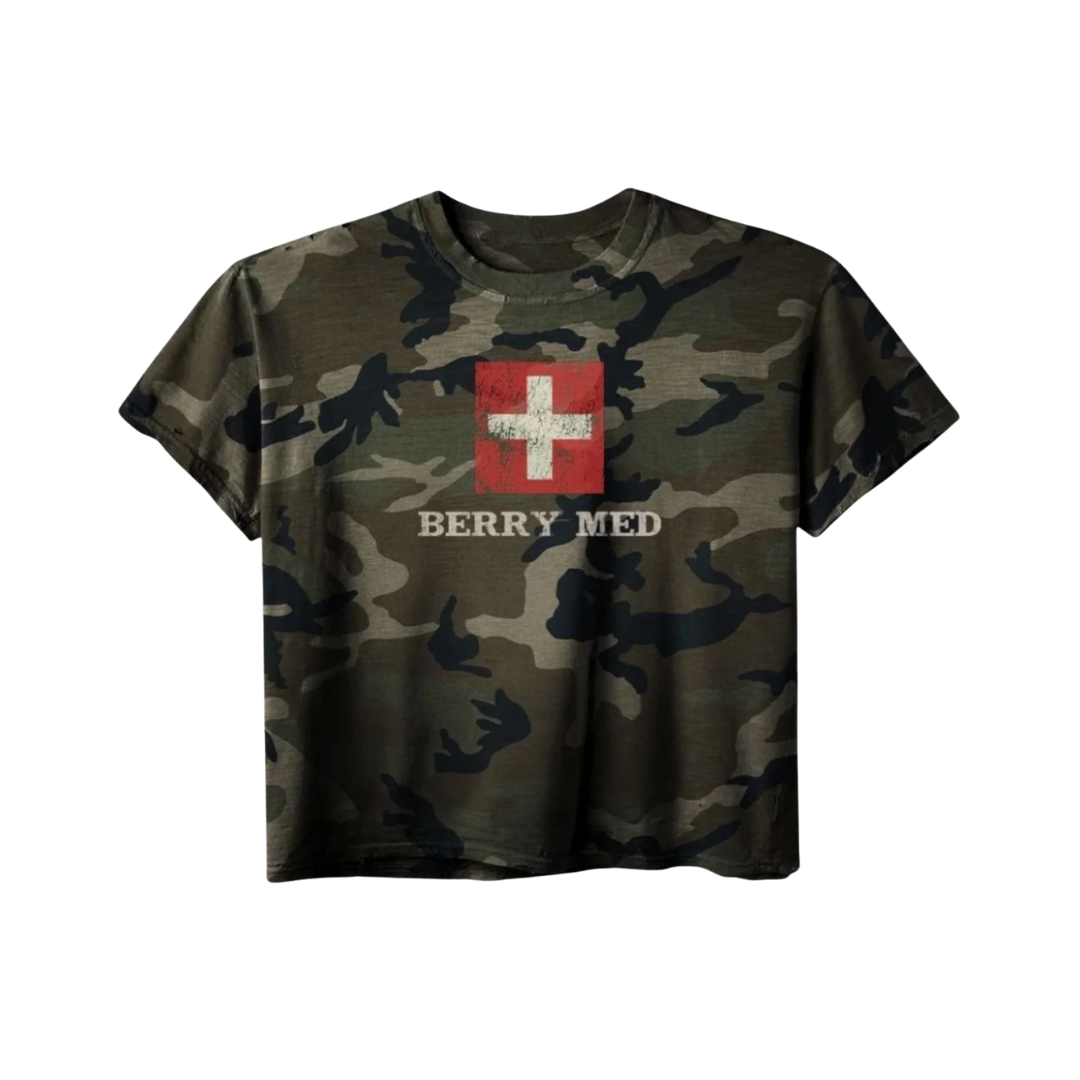 GV Gallery Berry Med Tee “Camo”