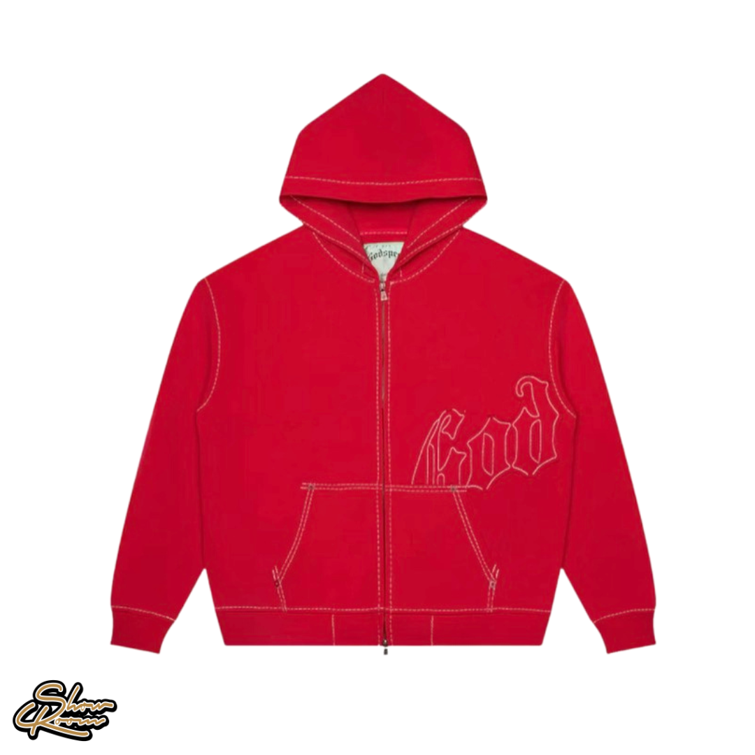 Godspeed OG Logo Stitched Zip Up V2 