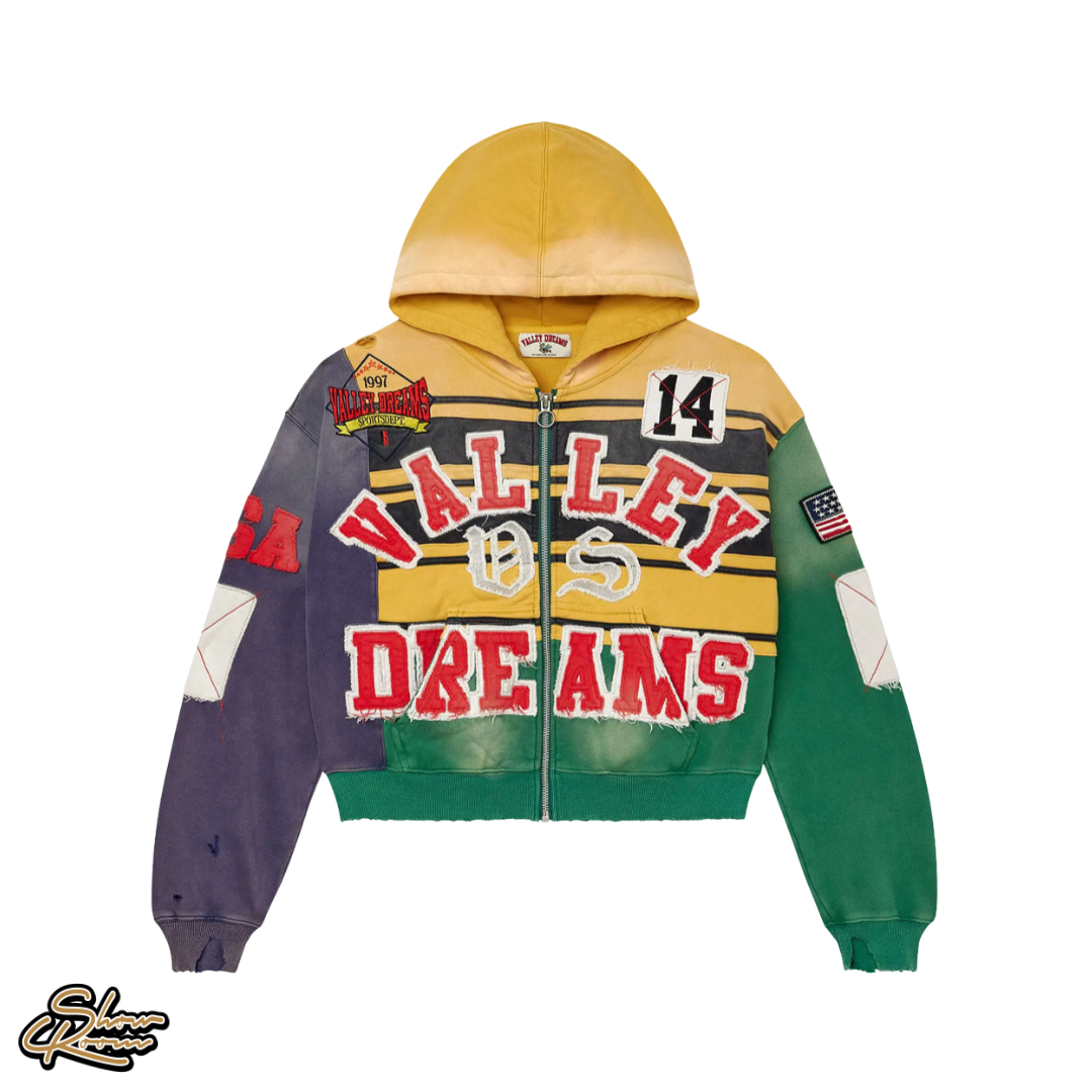 Vale Forever Collage Zip Up 