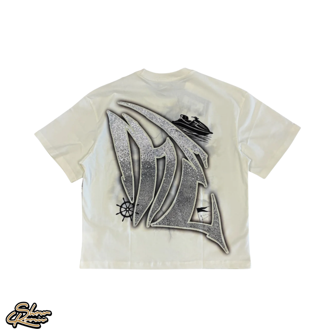 Mixed Emotions Jetski Rhinestone Tee 