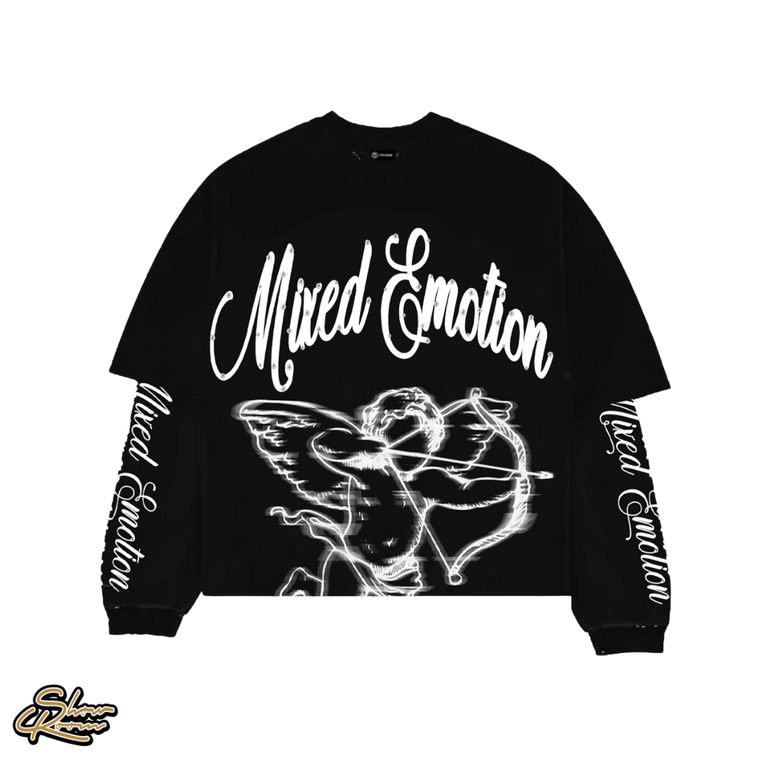 Mixed Emotions Blur Thermal Longsleeve Tee 