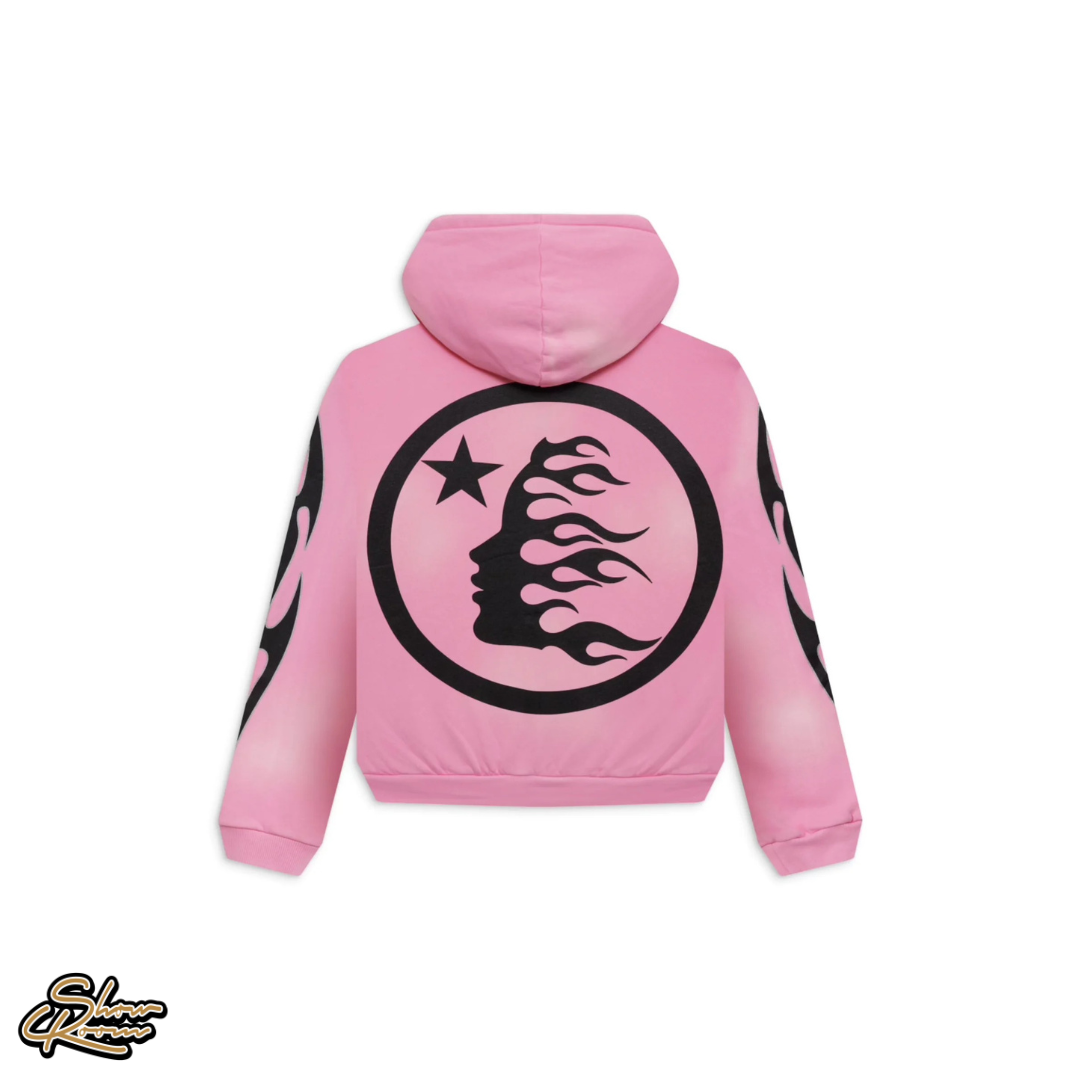 Hellstar Sports Flame Zip Up 
