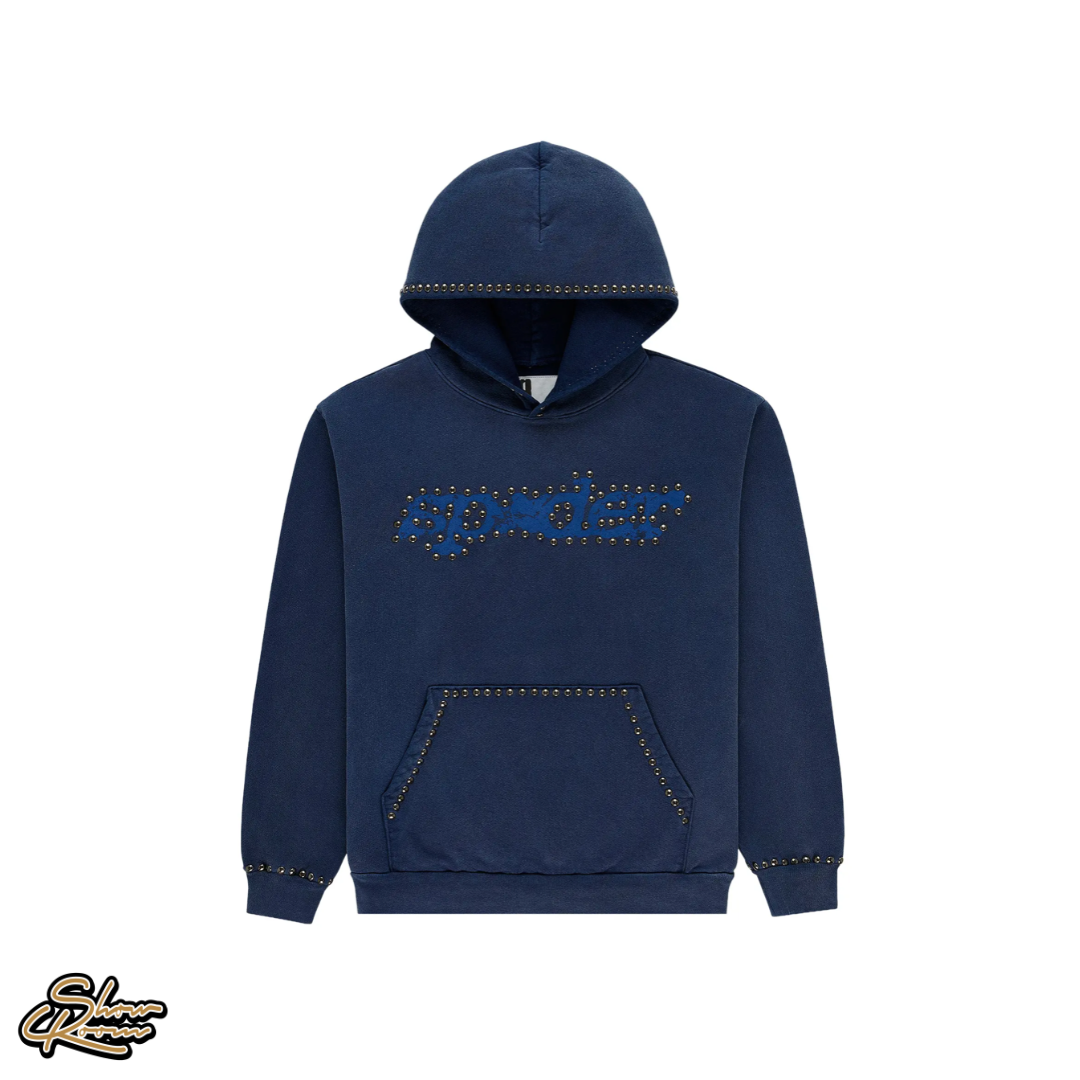 Sp5der Punk V3 Studded Hoodie 