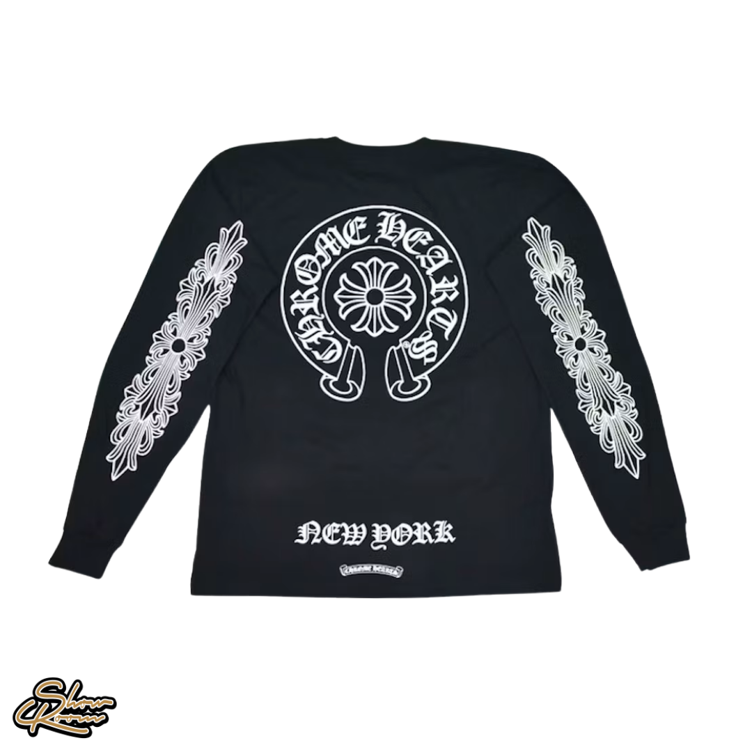 Chrome Hearts NYC Exclusive Floral Longsleeve Tee 