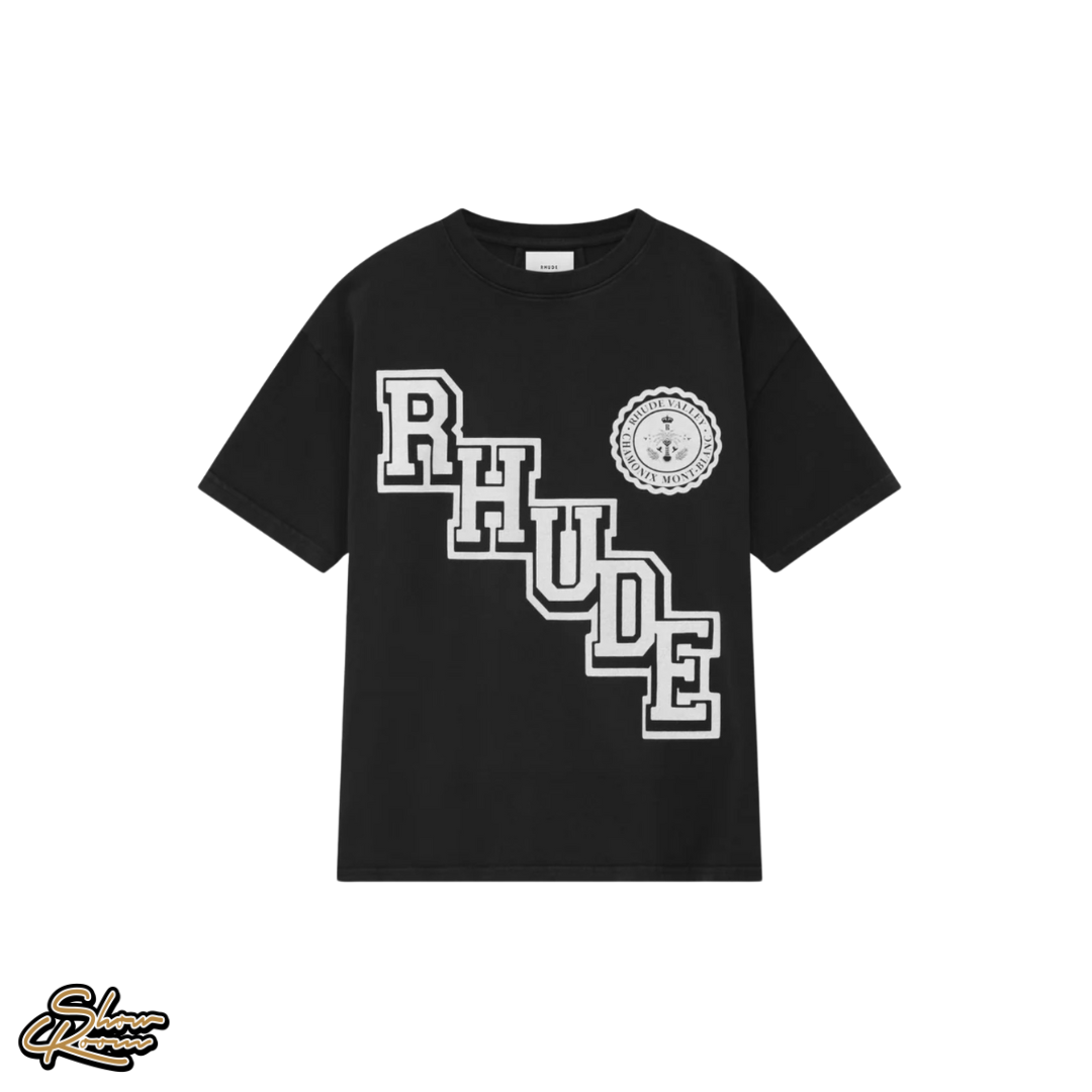 Rhude Collegiate Crest Tee 