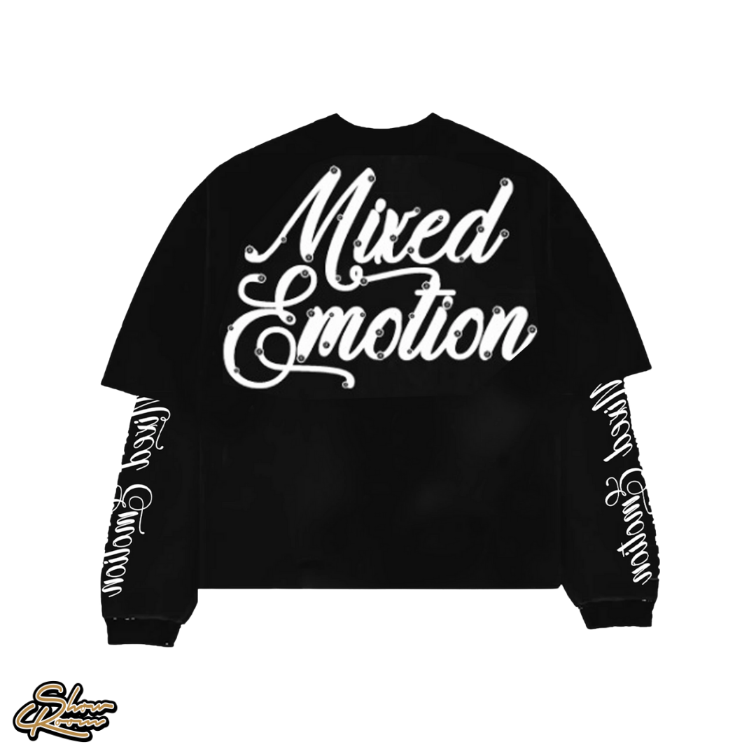 Mixed Emotions Blur Thermal Longsleeve Tee 