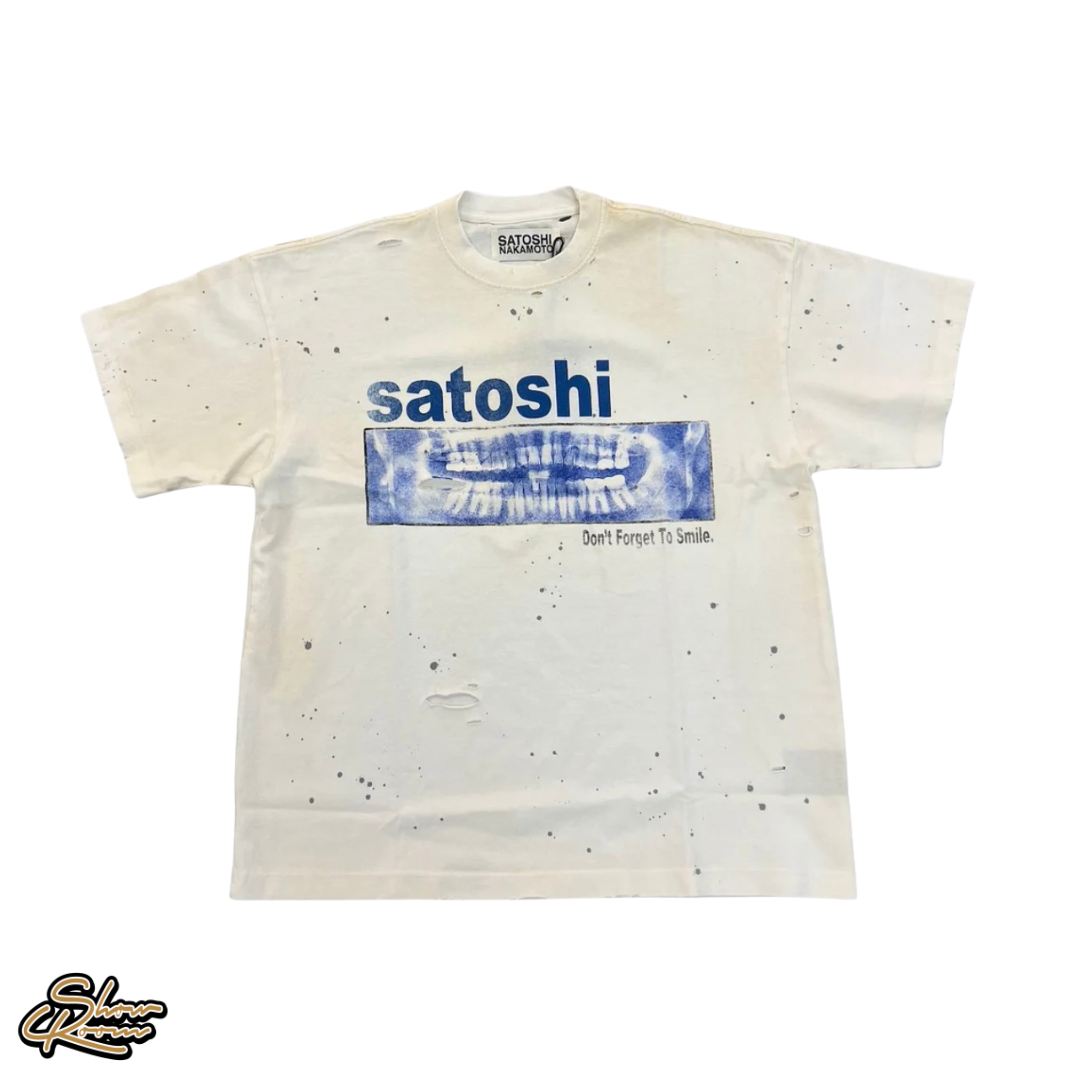 Satoshi Nakamoto Don't Forget To Smile Tee 