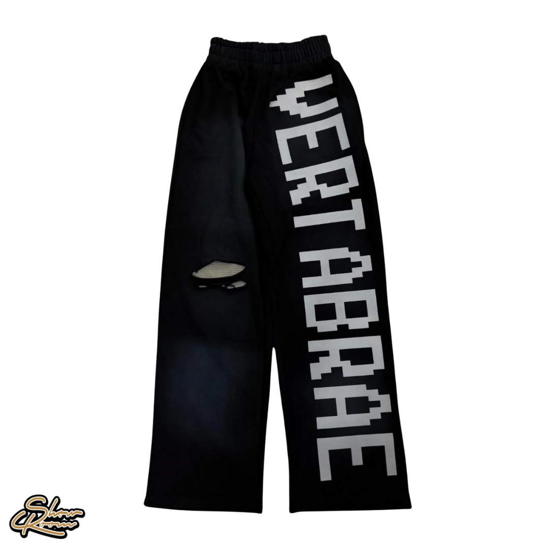 Vertabrae C2 Baggy Distressed Sweatpants 