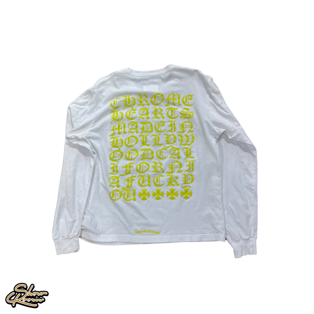 Chrome Hearts Made In Hollywood Long Sleeve Tee 