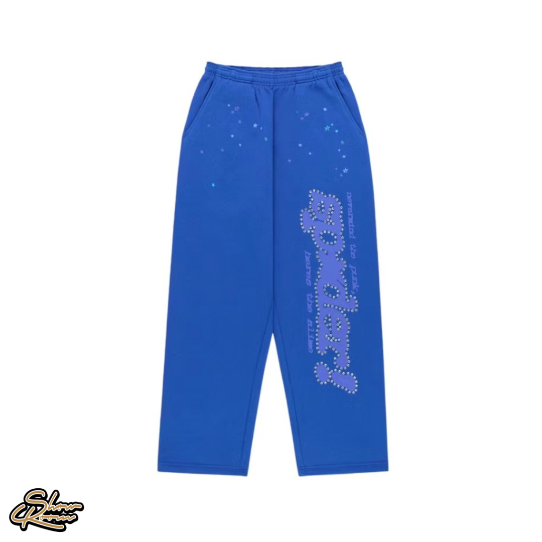 Sp5der Rhinestone Punk V2 Sweatpants 