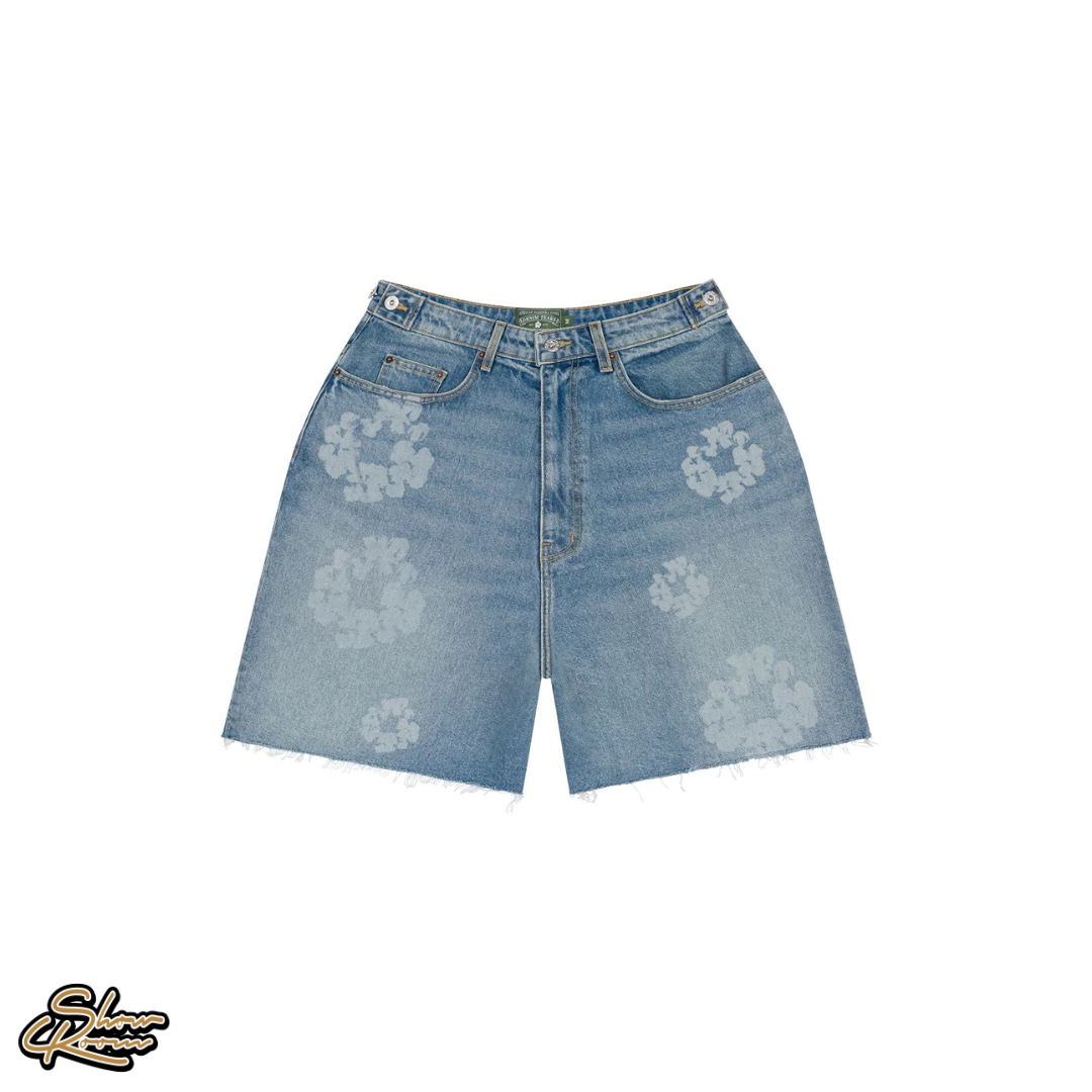 Denim Tears Laser Wreath Denim Shorts 