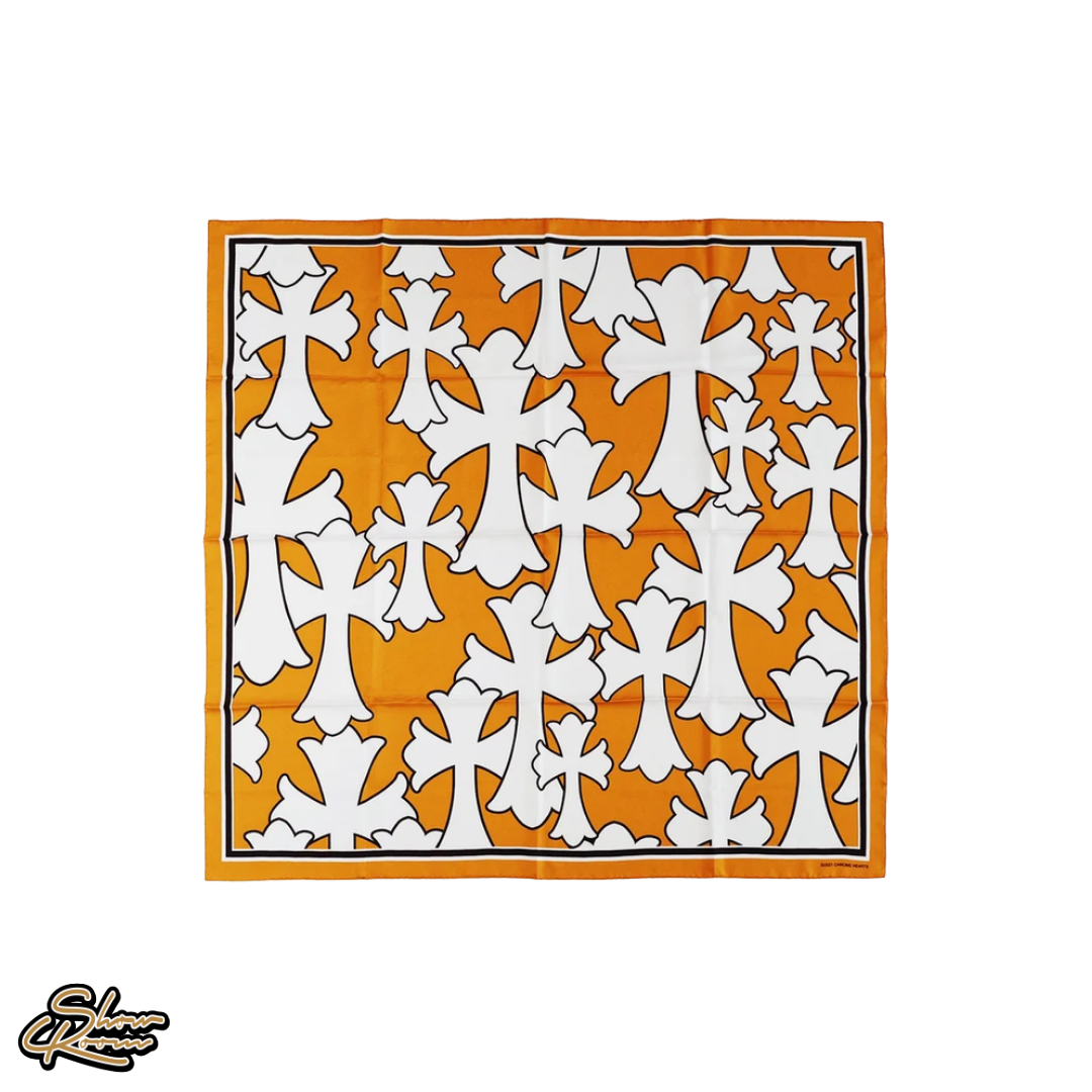 Chrome Hearts Cemetery Silk Scarf 