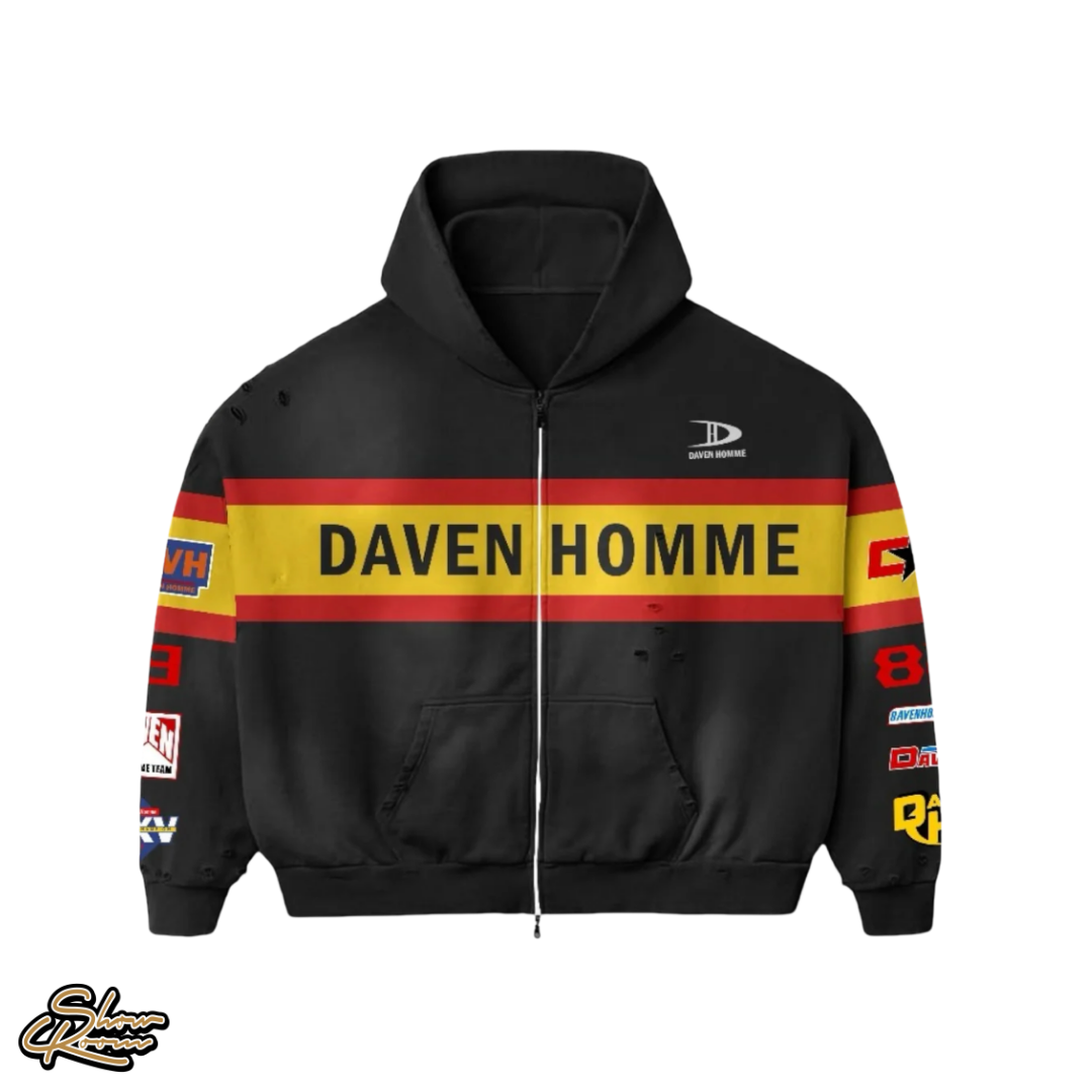 Daven Homme Mélange Hoodie 