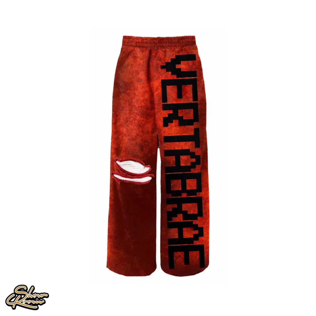 Vertabrae C2 Baggy Distressed Sweatpants 