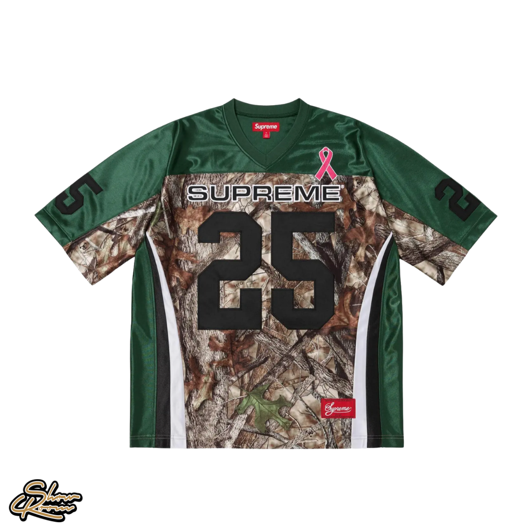 Supreme Breast Cancer Awareness Camo Jersey 
