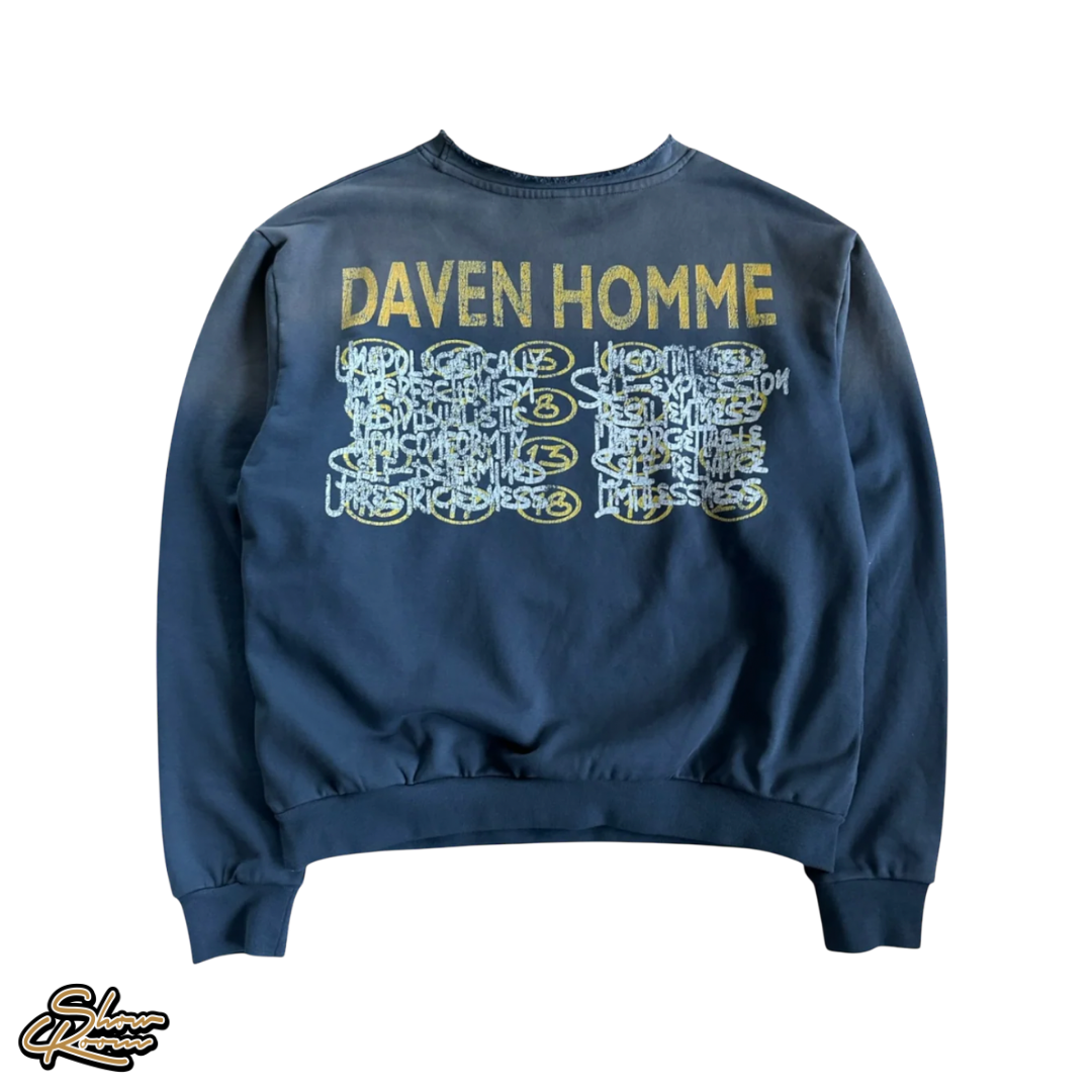Daven Homme Numbers Crewneck 