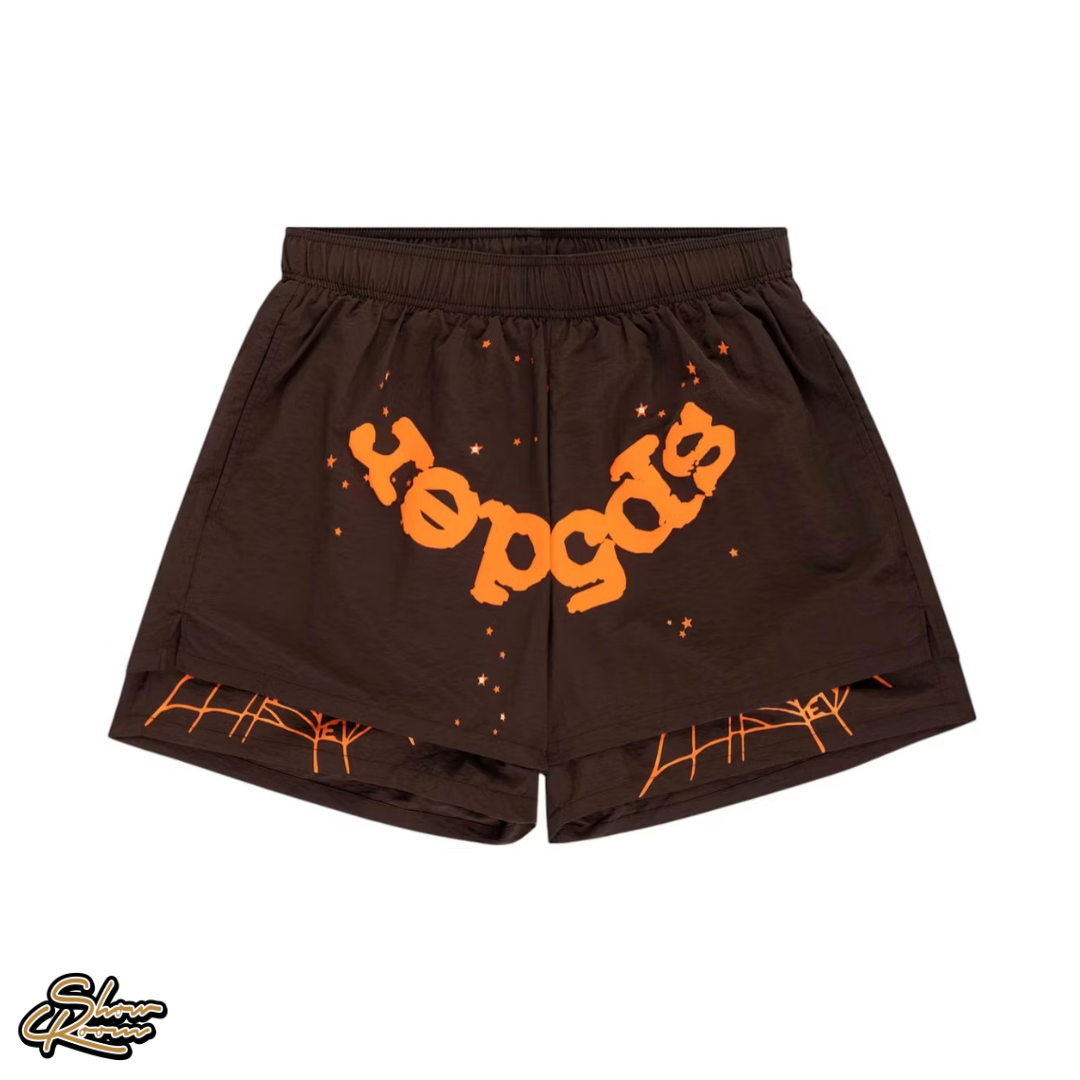 Sp5der OG Web Double Layer Short 