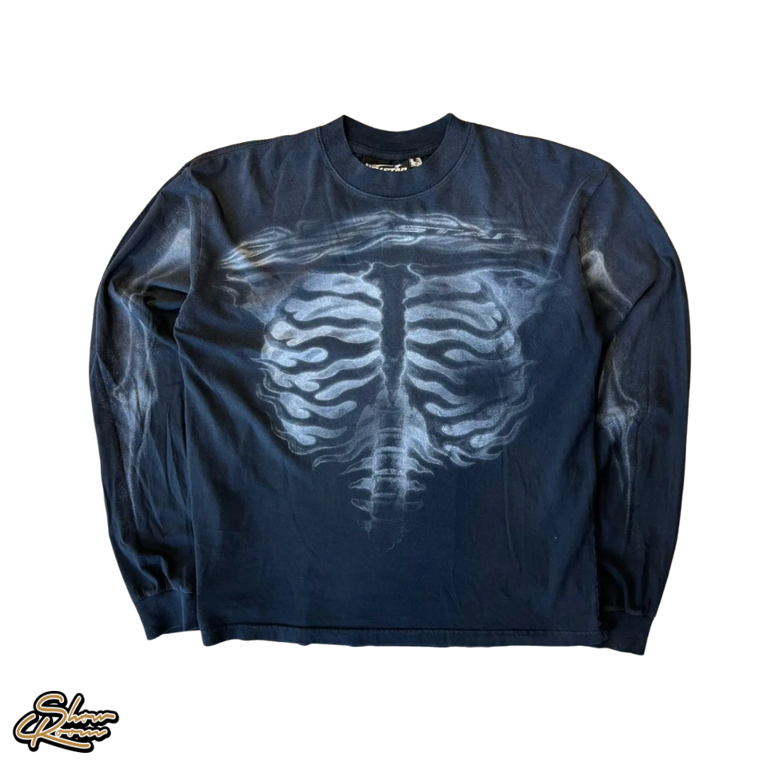 Hellstar Skele Longsleeve Tee “Black”