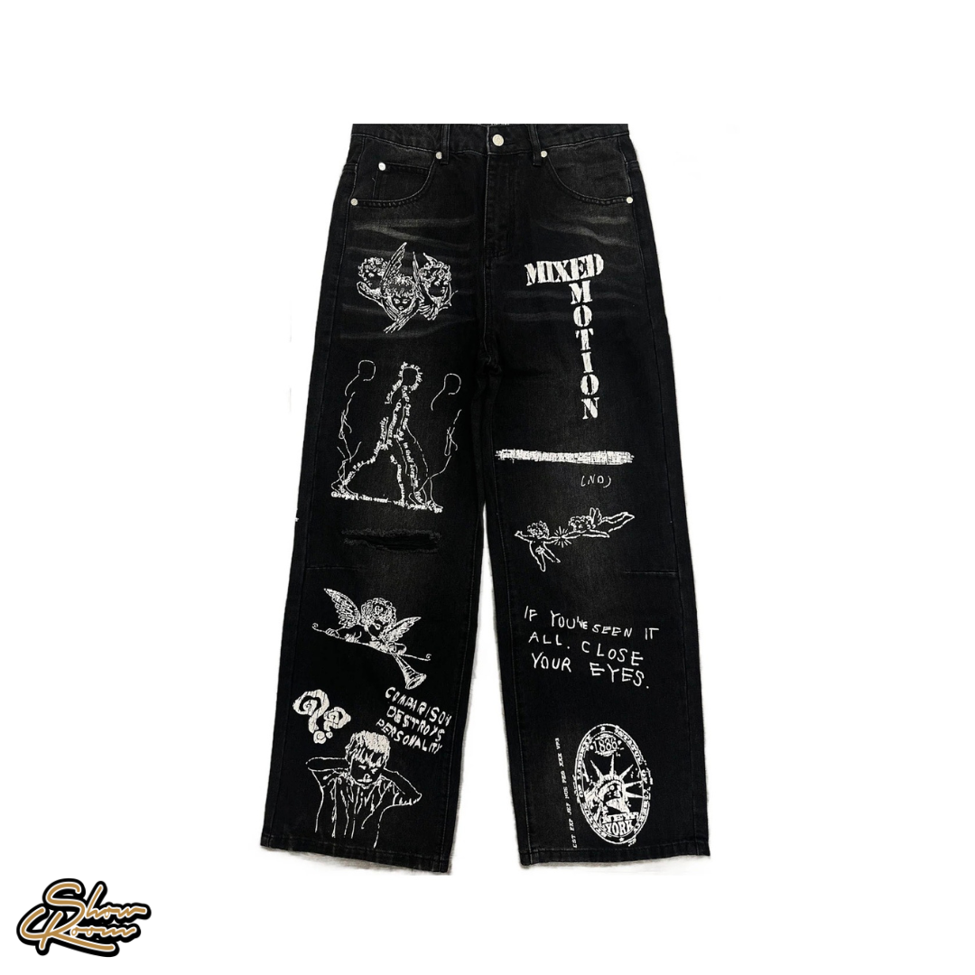 Mixed Emotions Canvas Denim 