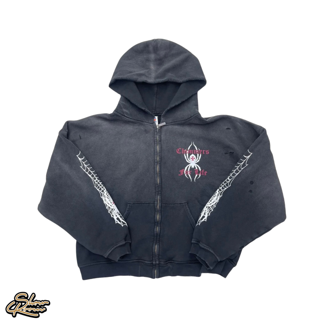 HMDD Black Widow Zip Up 