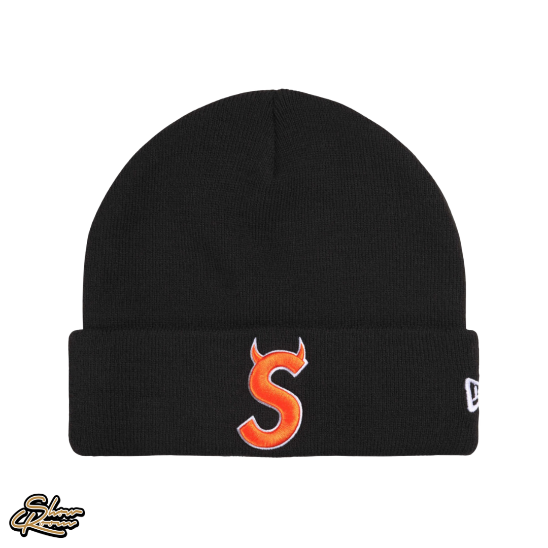 Supreme New Era Devil S Logo Beanie 