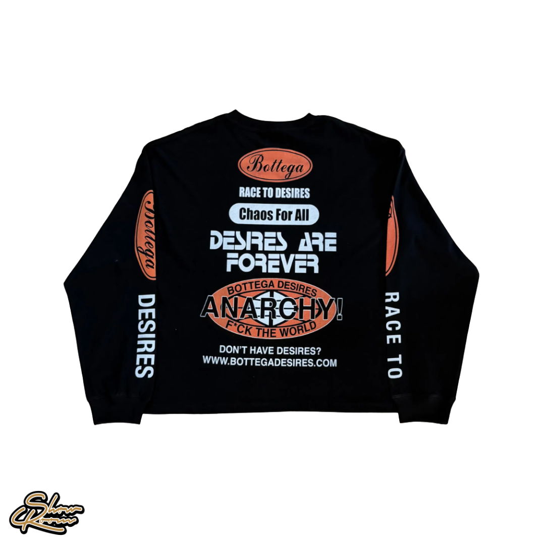 Bottega Desires Race To Desires Longsleeve Tee 
