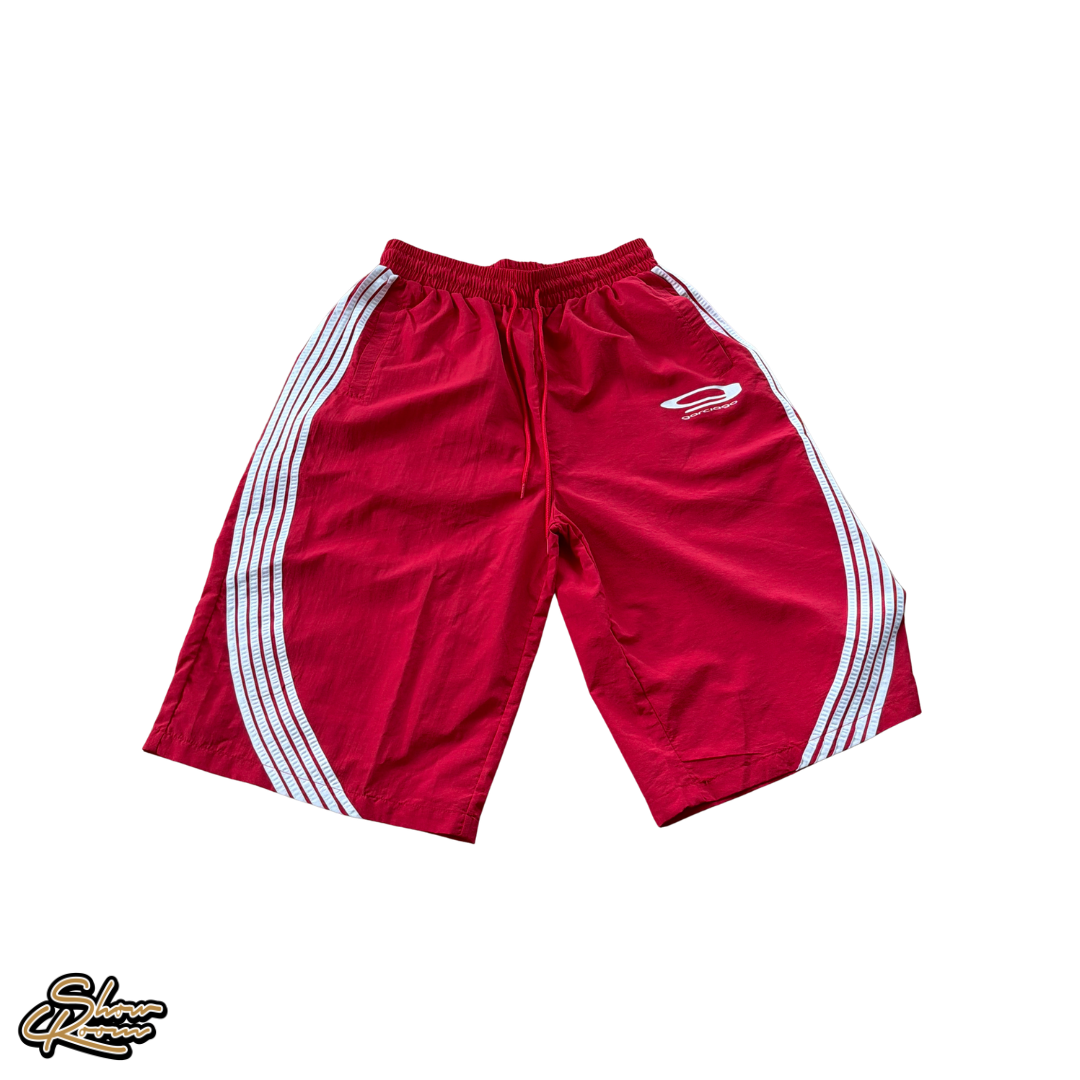 Garciago Vtmnt Nylon Striped Shorts 