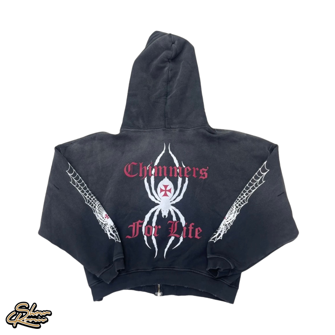 HMDD Black Widow Zip Up 