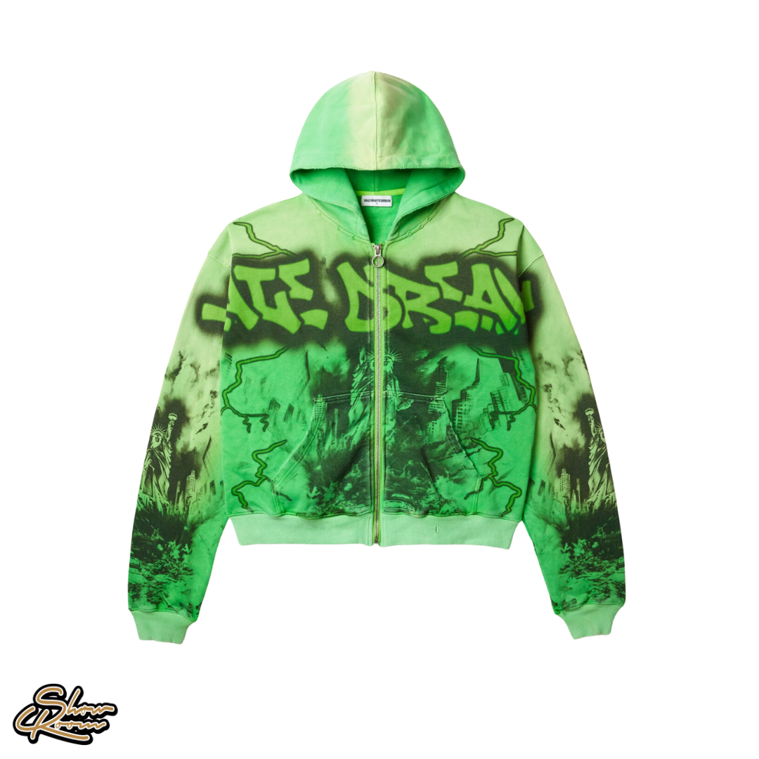 Vale Nightmare Zip Up Hoodie 