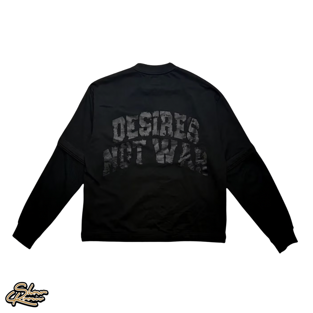 Bottega Desires War Double Layer Thermal Longsleeve Tee 