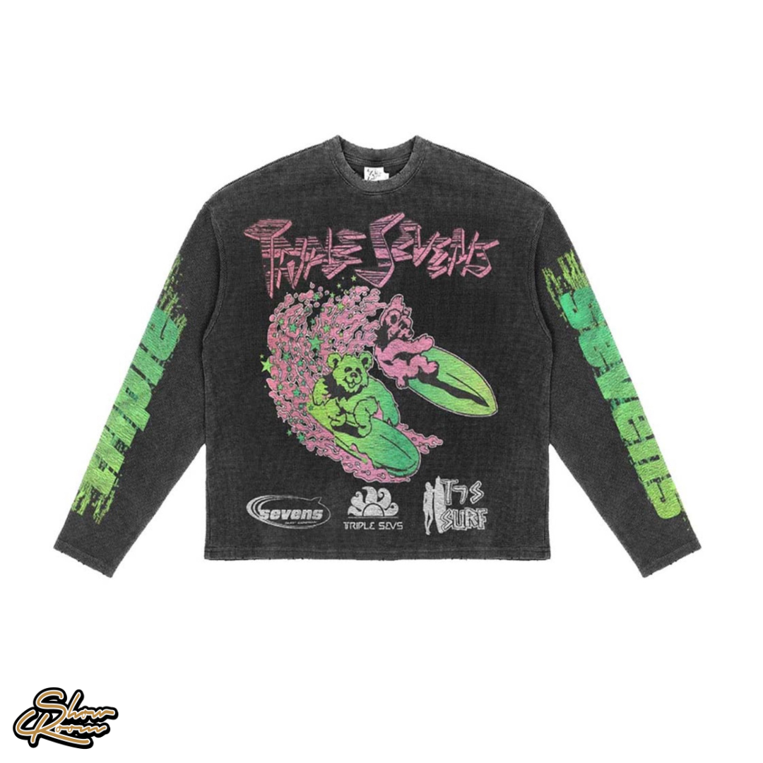 Triple Sevens ASV2 Waffle Knit L/S Tee 