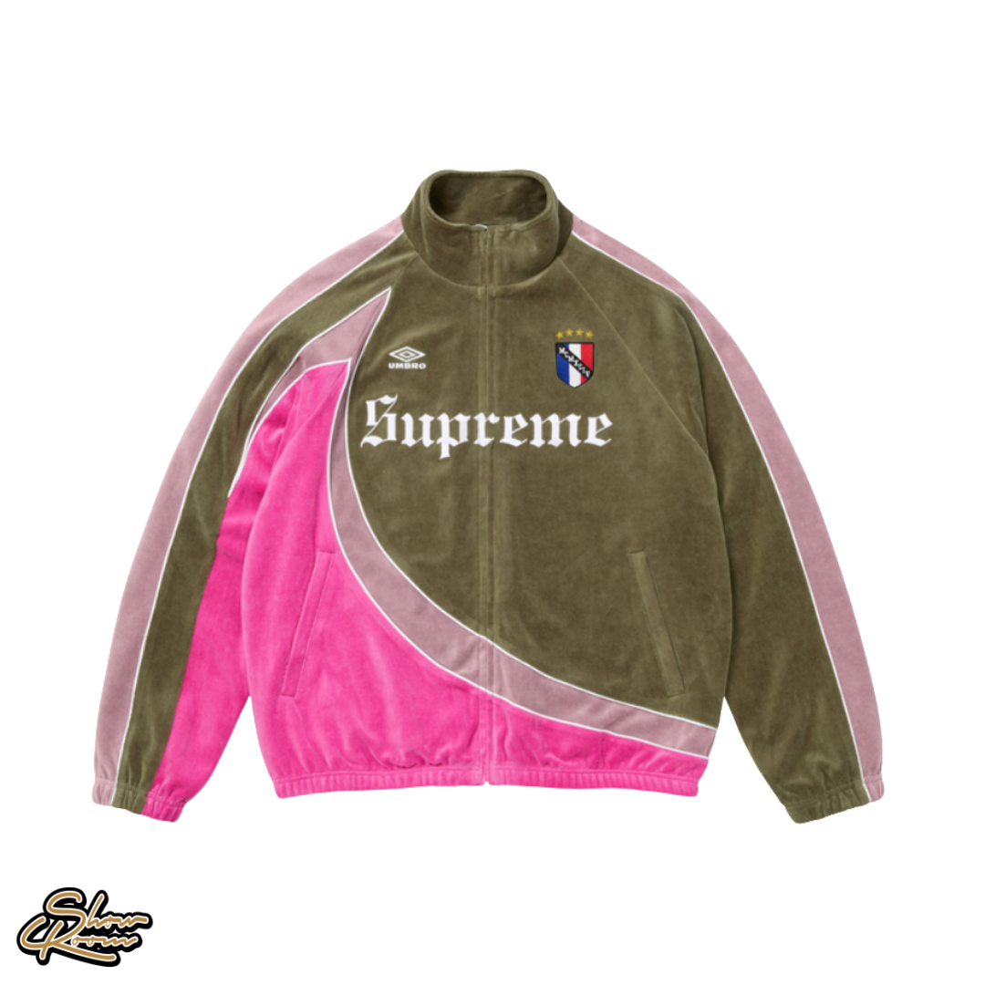 Supreme Umbro Velour Track Jacket 