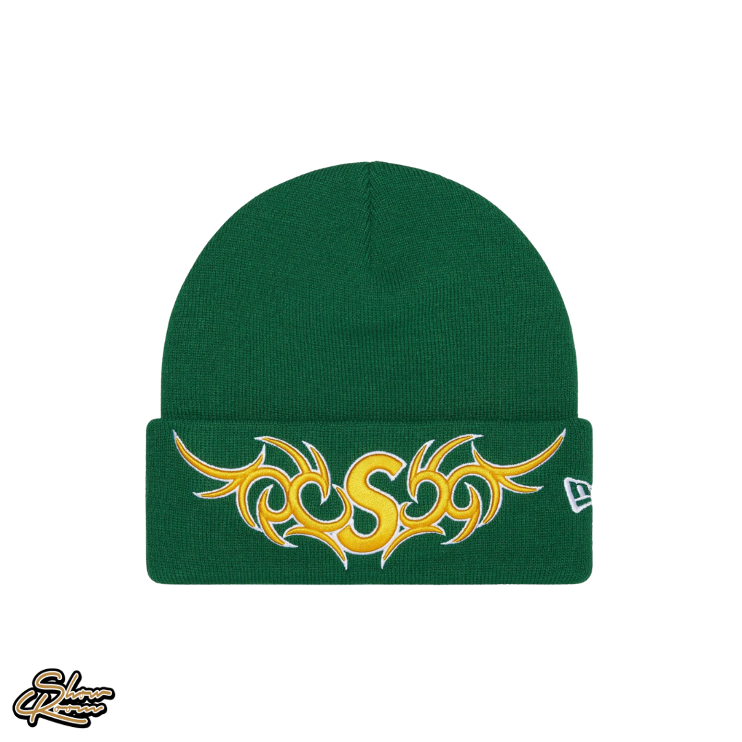 Supreme New Era Tribal S Logo Beanie 