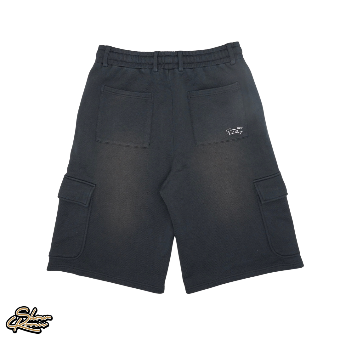 AZVA Cargo Sweat Shorts 